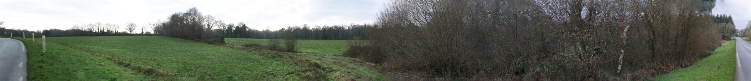 4 - Vue depuis la D790 aujourd'hui